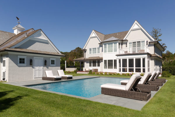 Process for the Build in Quogue - Northwest View