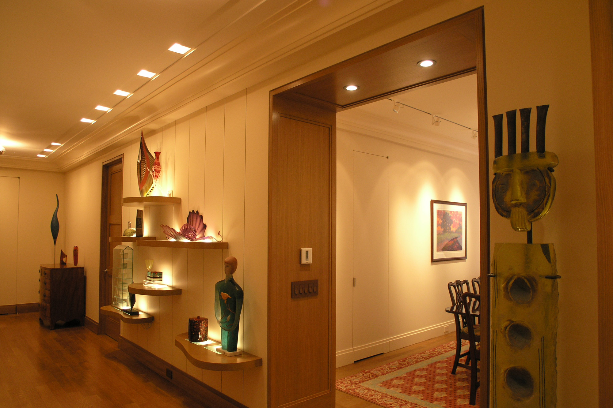 Renovation of Park Avenue Apartment - Entry Hall